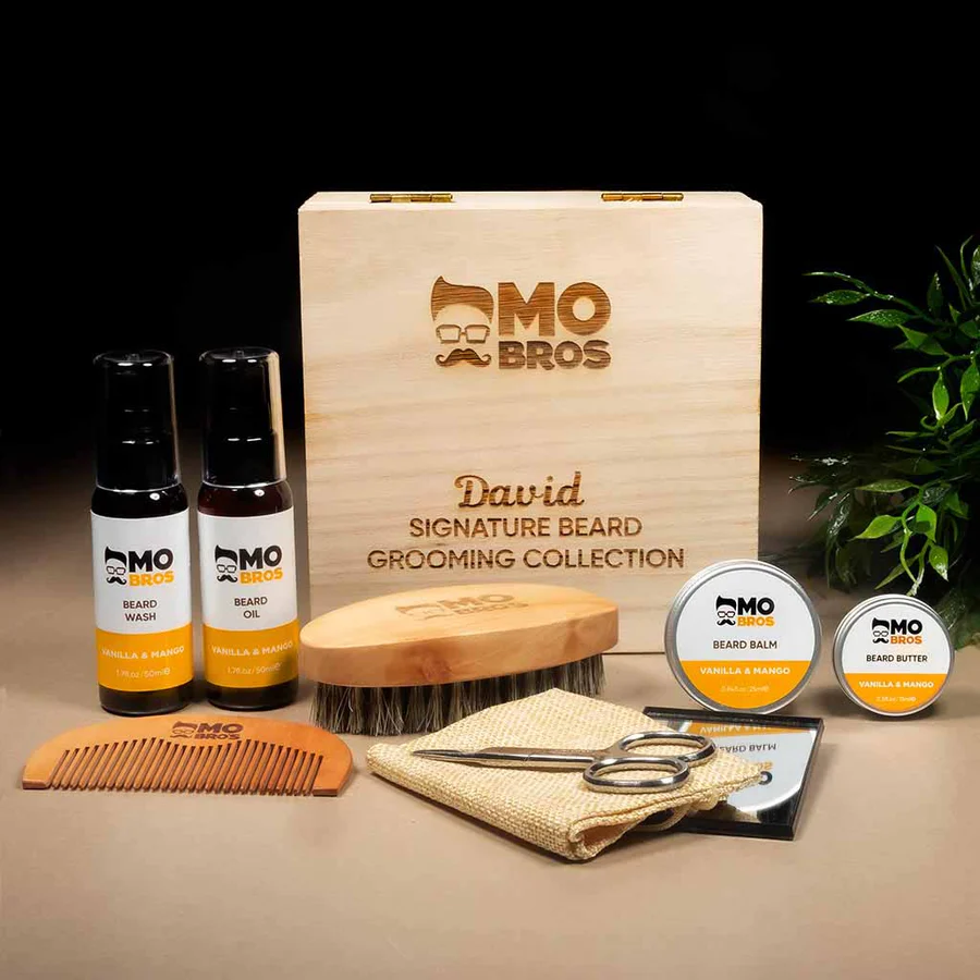 Personalised Beard Grooming Kit – Luxury Beard Care Set