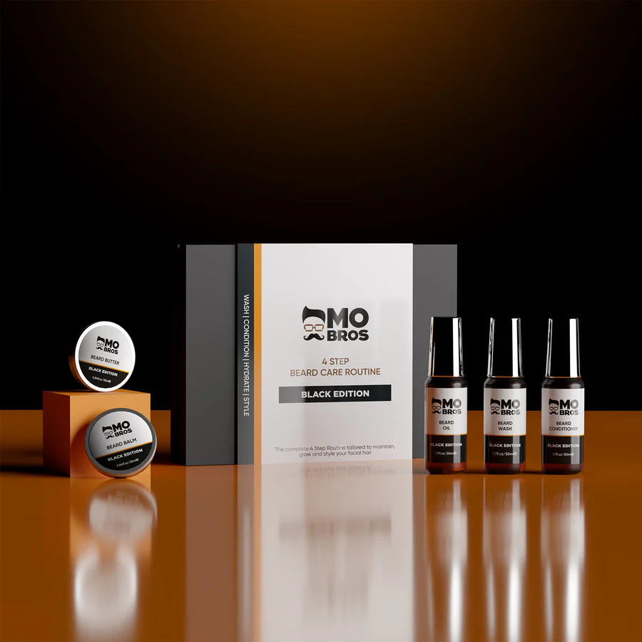 Step Beard Care Routine Kit – Complete Daily Grooming Set