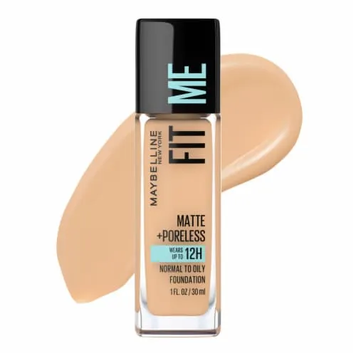 Maybelline Matte Poreless Liquid Foundation for Shine Control & Natural Finish