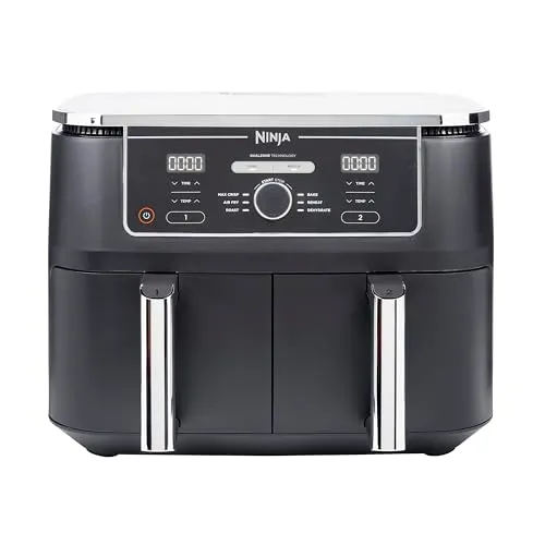 Ninja Foodi MAX Dual Zone Air Fryer 9.5L – Dual Drawer, 6-in-1 Oil-Free Air Fryer