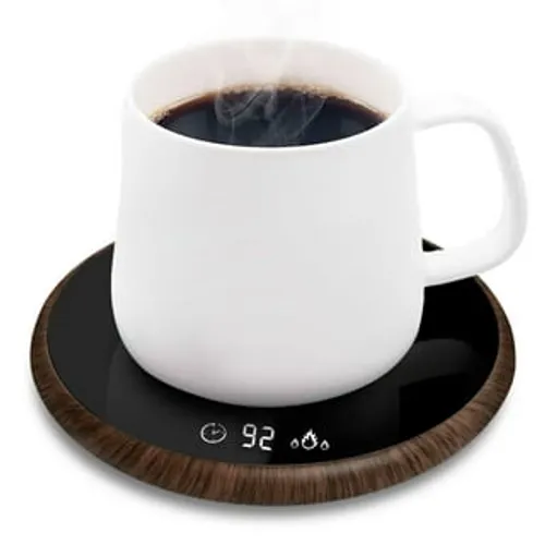 Electric Coffee Mug Warmer with Touch Control & LED Display